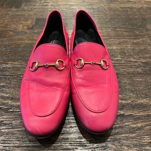 Gucci Brixton loafers pink size 9.5/10 Barbie core